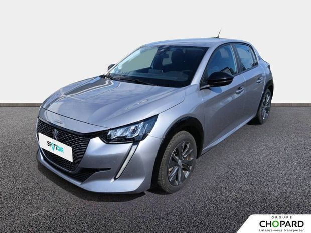 Gris Utilisé 2022 Peugeot e-208 Active Citadine | 16 480 € (Prix juste) - Image 1/4