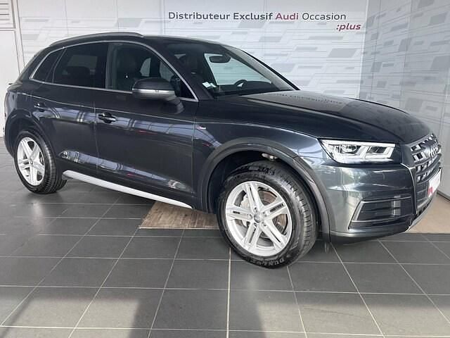 Gris manhattan métallisé Utilisé 2018 Audi Q5 S-Line SUV | 31 900 € (Prix juste) - Image 1/4