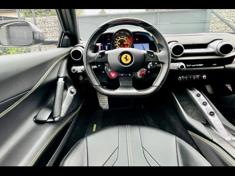 Occasion Ferrari 812 800 ch (588 kW) 2018 Gris Cabriolet