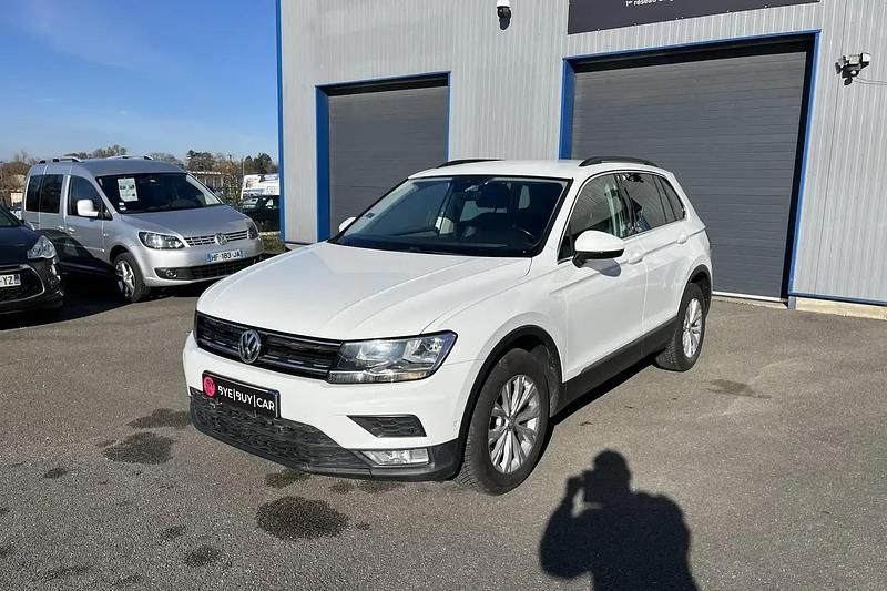 Blanc Occasion 2017 VW Tiguan SUV | 16 490 € (Prix juste) - Image 1/4