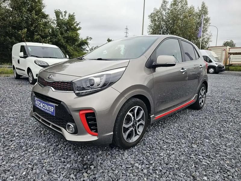 Gris Utilisé 2019 Kia Picanto GT-Line Citadine | 9 990 € (Prix juste) - Image 1/4