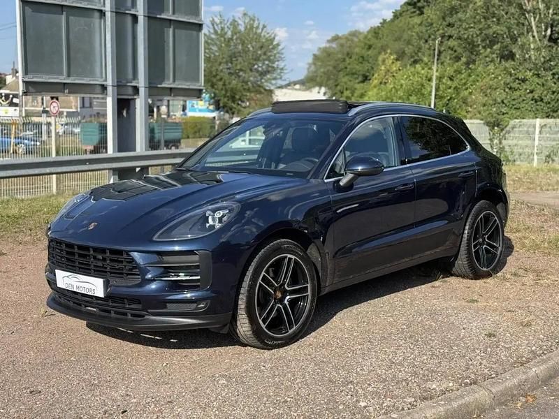 Bleu Utilisé 2019 Porsche Macan SUV | 49 990 € (Prix juste) - Image 1/4