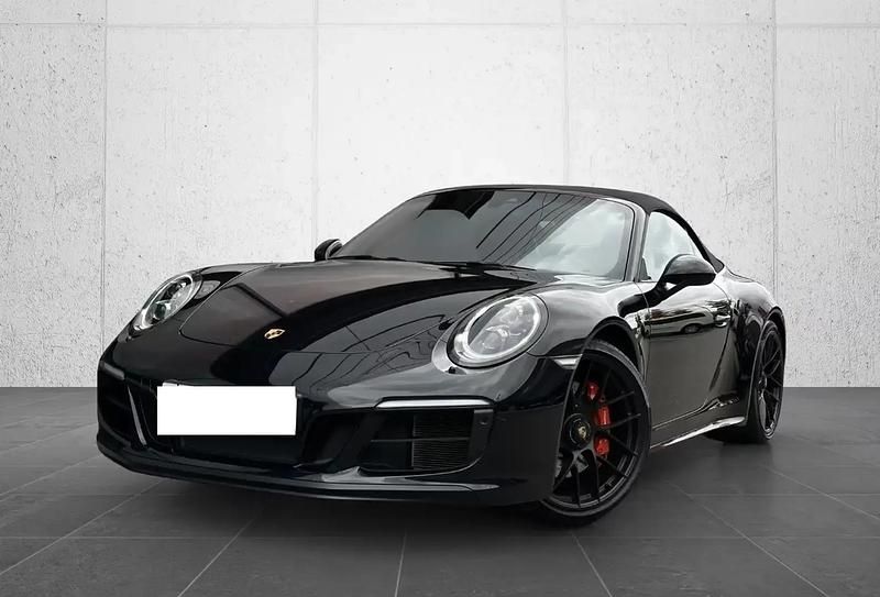 Noir Utilisé 2017 Porsche 911 Carrera GTS Cabriolet | 110 900 € - Image 1/4