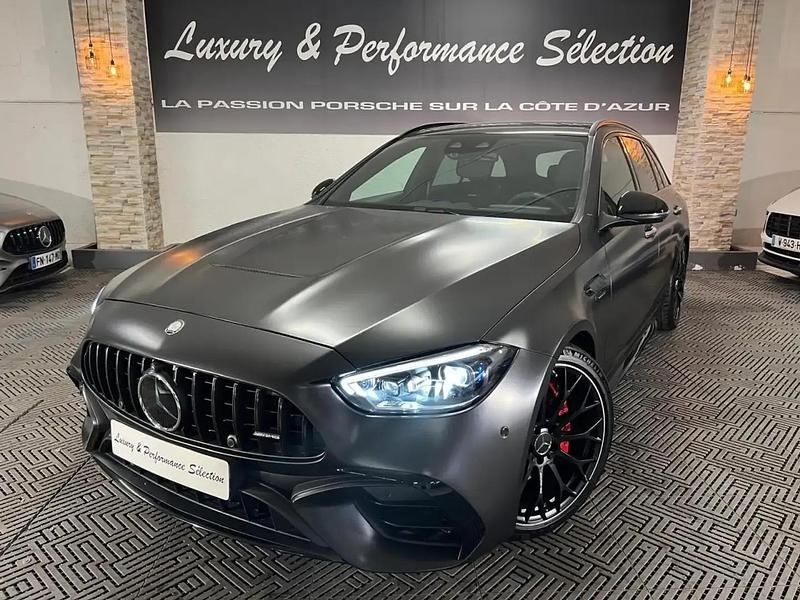 Gris Utilisé 2023 Mercedes C63 S E Performance Break | 104 990 € - Image 1/4