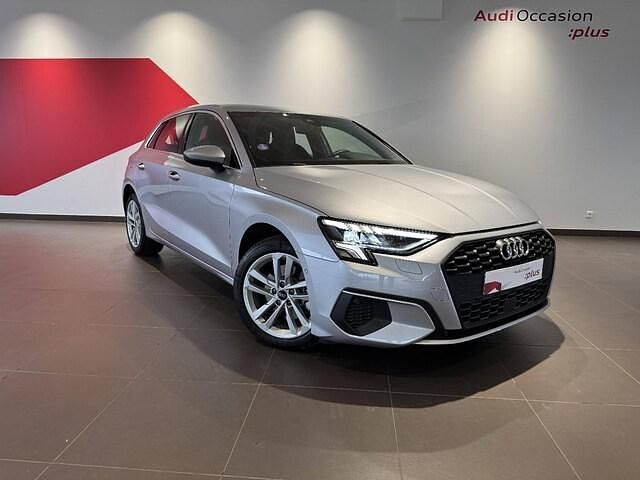 Argent fleuret métallisé Occasion 2024 Audi A3 Sportback e-tron Business Citadine | 44 990 € - Image 1/4