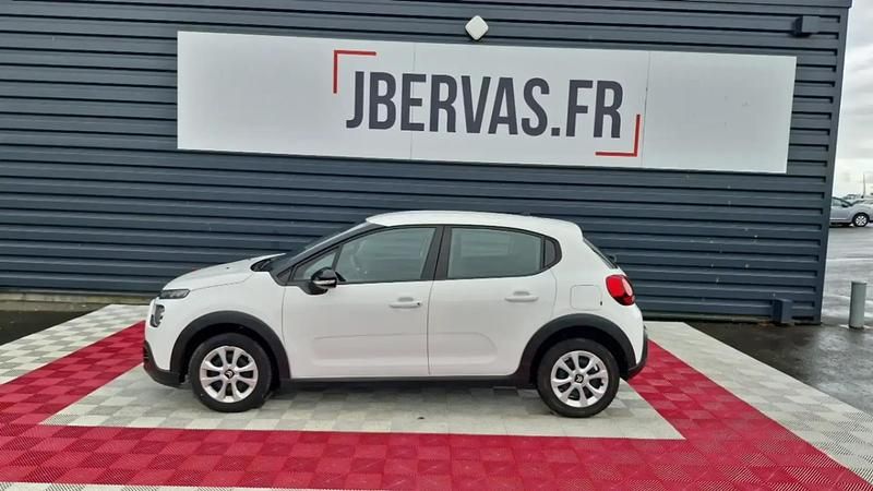 Blanc Utilisé 2021 Citroën C3 Business Class Citadine | 9 490 € (Prix juste) - Image 1/4