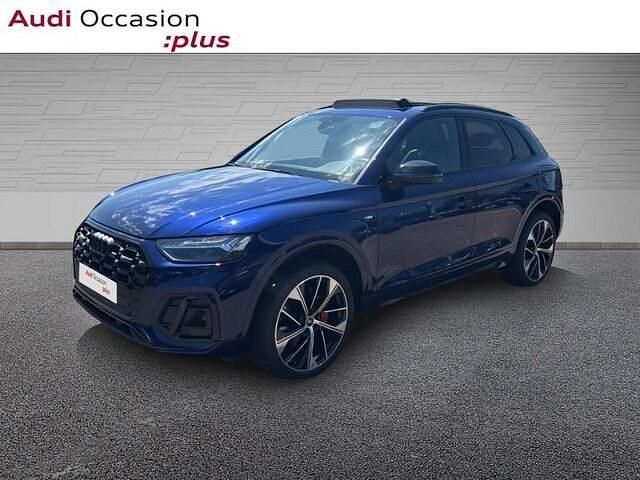 Bleu navarre métallisé Utilisé 2024 Audi Q5 S-Line SUV | 57 990 € (Prix cher) - Image 1/4