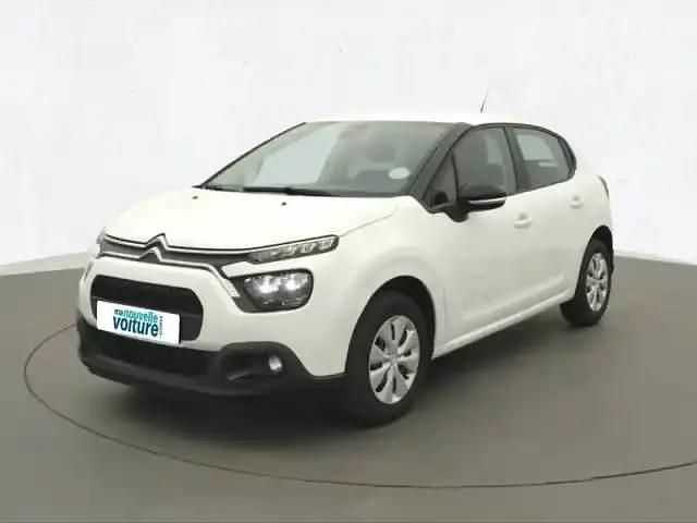 Blanc Occasion 2022 Citroën C3 PureTech Berline | 10 590 € (Bon prix) - Image 1/4