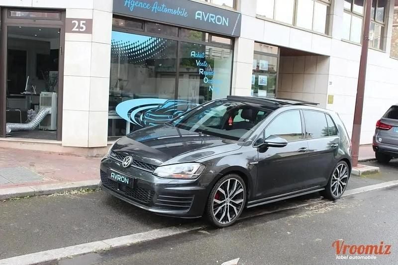 Gris Occasion 2016 VW Golf GTD Berline | 19 990 € (Prix juste) - Image 1/4