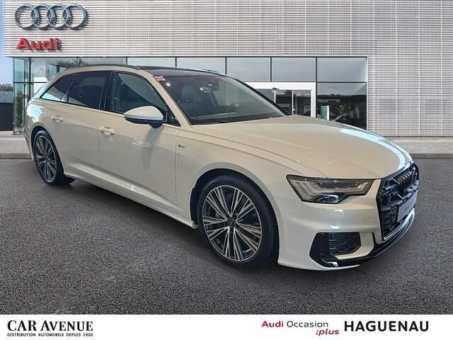 Occasion Audi A6 S-Line 265 ch (194 kW) 2024 Blanc glacier métallisé Break