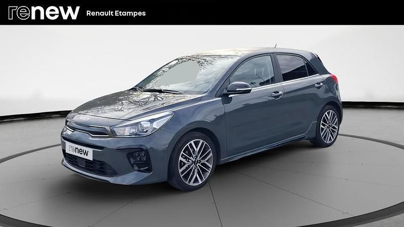 Gris Occasion 2022 Kia Rio GT-Line Berline | 15 900 € (Prix juste) - Image 1/4