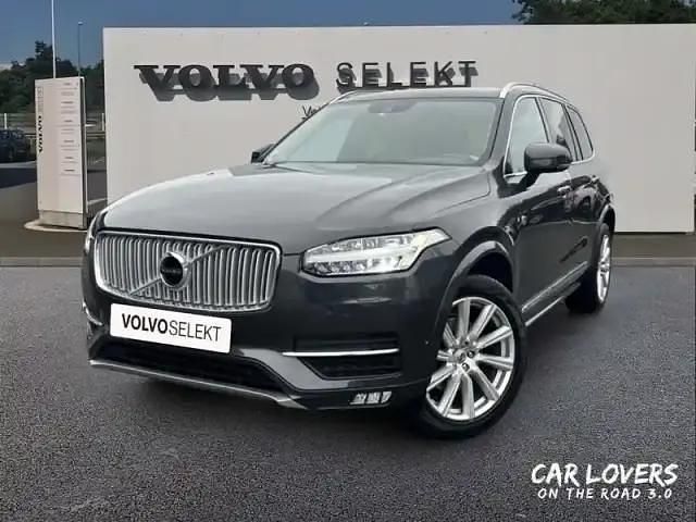 Gris Occasion 2018 Volvo XC90 SUV | 39 900 € (Prix assez cher) - Image 1/4