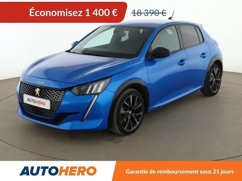 Bleu Occasion 2023 Peugeot 208 GT Citadine | 16 990 € (Prix juste) - Image 1/2