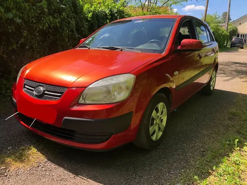 Rouge Utilisé 2007 Kia Rio EX Berline | 2 100 € - Image 1/4