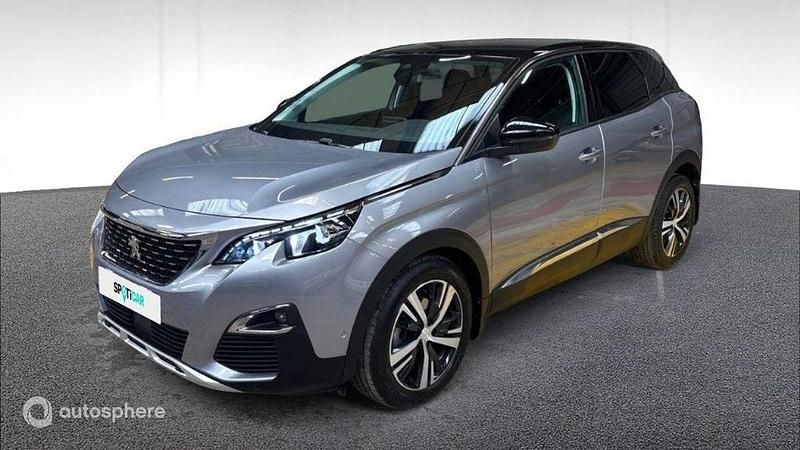 Gris Utilisé 2018 Peugeot 3008 Allure SUV | 16 310 € (Prix juste) - Image 1/4