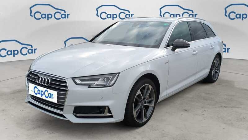 Blanc Utilisé 2019 Audi A4 S-Line Break | 26 300 € (Prix juste) - Image 1/3