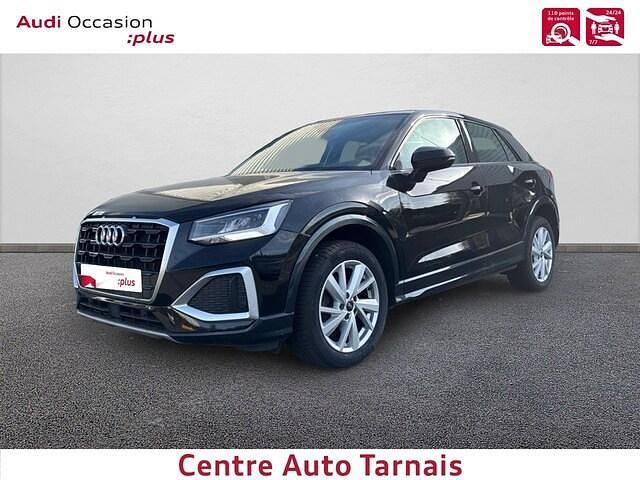Noir mythe métallisé Occasion 2023 Audi Q2 Design SUV | 28 689 € (Prix assez cher) - Image 1/4