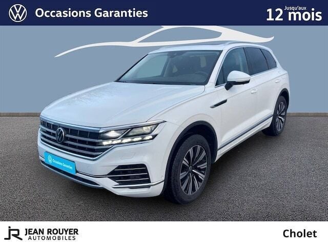 Blanc Utilisé 2021 VW Touareg Elegance+ SUV | 51 990 € (Super prix) - Image 1/4