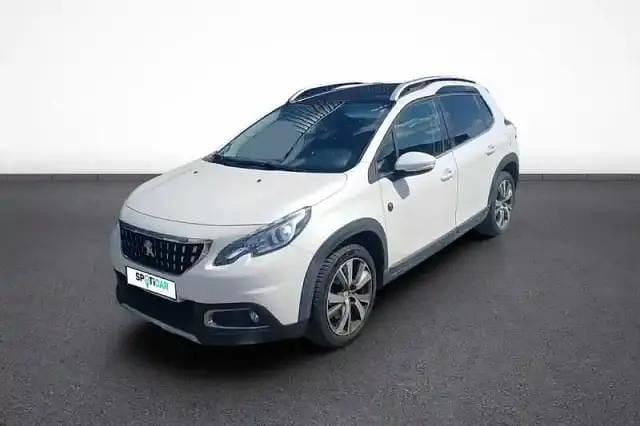 Blanc Utilisé 2019 Peugeot 2008 S SUV | 11 990 € (Super prix) - Image 1/4