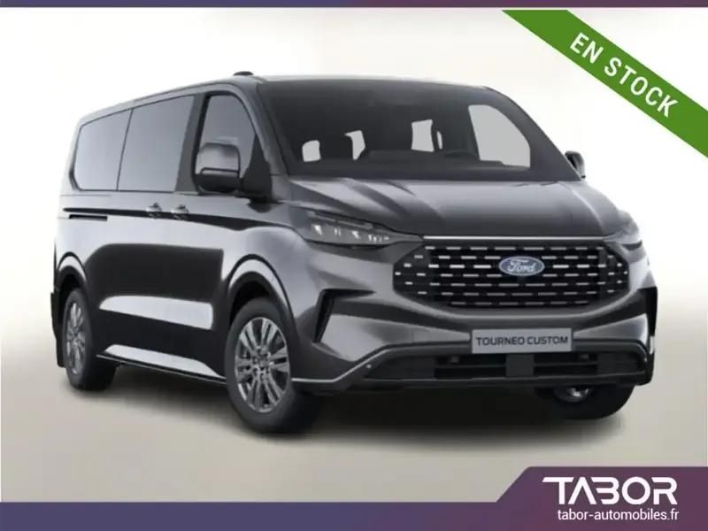 Gris Nouvelle 2024 Ford Tourneo Custom Monospace | 50 072 € (Prix assez cher) - Image 1/4