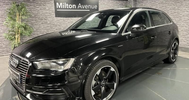 Noir Utilisé 2015 Audi A3 e-tron S-Line Citadine | 17 990 € (Prix juste) - Image 1/4