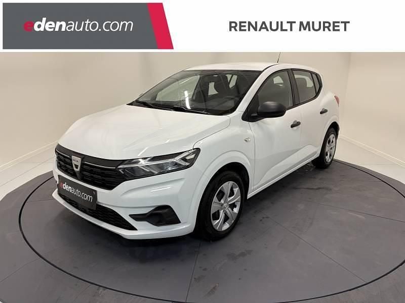 Blanc Utilisé 2022 Dacia Sandero Essentiel Citadine | 11 150 € (Bon prix) - Image 1/4