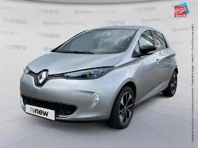 Gris highland Utilisé 2019 Renault Zoe Intens Citadine | 7 999 € (Bon prix) - Image 1/4