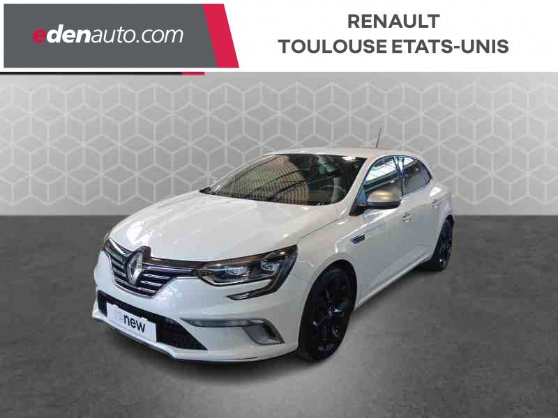 Blanc Utilisé 2020 Renault Mégane GT Line GT-Line Berline | 18 490 € (Prix juste) - Image 1/3