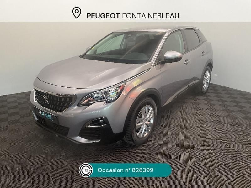 Gris Utilisé 2017 Peugeot 3008 Business-Line SUV | 16 970 € (Prix juste) - Image 1/4