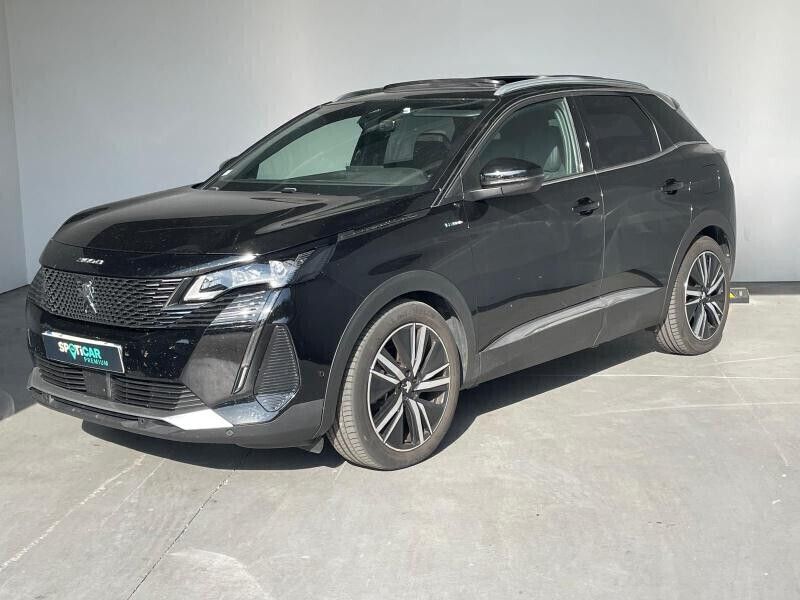 Noir Utilisé 2021 Peugeot 3008 GT SUV | 23 690 € (Prix juste) - Image 1/4