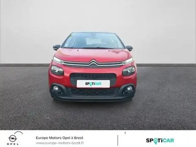 Occasion Citroën C3 PureTech 2019 Rouge rubi  noir onyx Berline