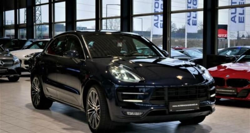 Occasion Porsche Macan Turbo Chrono 405 ch (297 kW) 2018 Bleu SUV