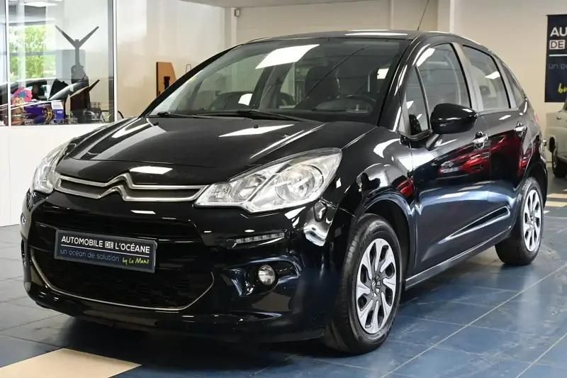 Noir Utilisé 2015 Citroën C3 Business Class Citadine | 6 995 € (Prix juste) - Image 1/4