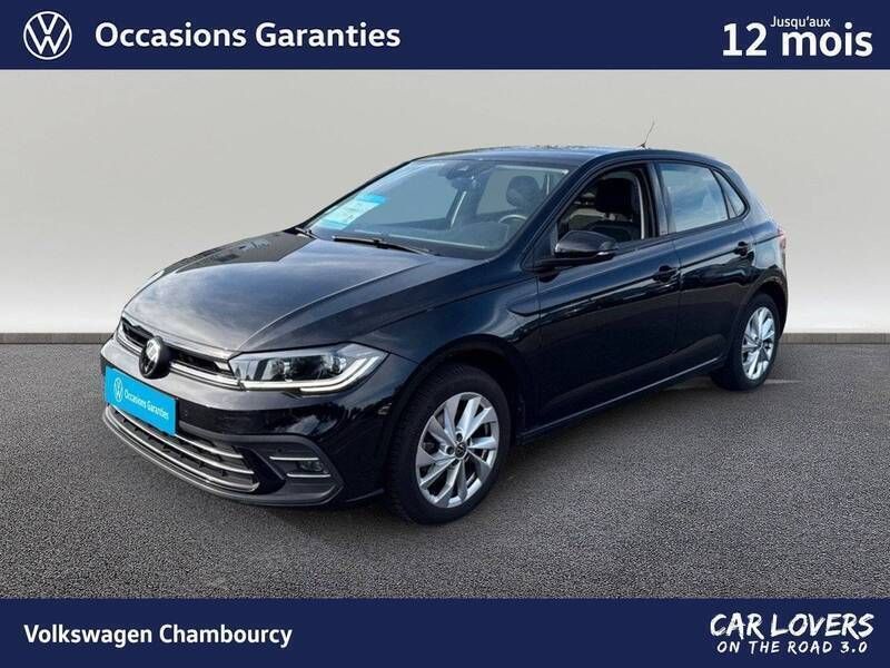 Noir Utilisé 2022 VW Polo Style Berline | 19 490 € (Prix juste) - Image 1/3