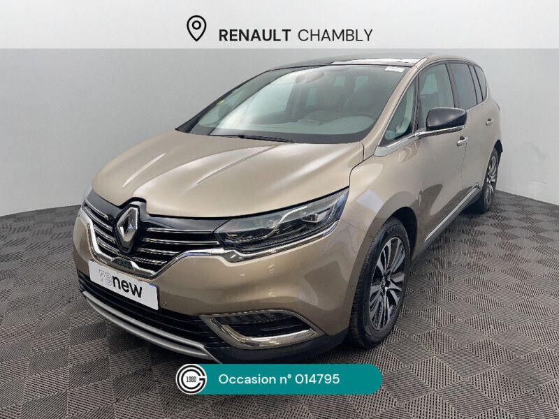 Beige Utilisé 2016 Renault Espace Zen Monospace | 16 990 € - Image 1/4