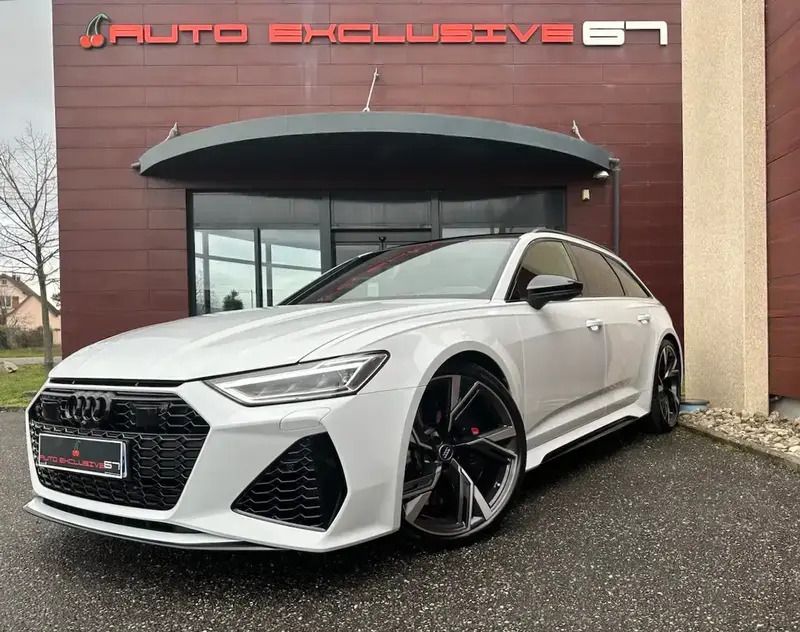 Blanc Utilisé 2020 Audi RS6 Sport Break | 114 990 € (Prix juste) - Image 1/4