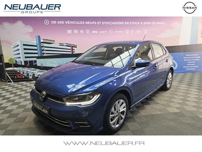 Bleu récif métallisé Utilisé 2024 VW Polo Style Berline | 17 990 € (Bon prix) - Image 1/4