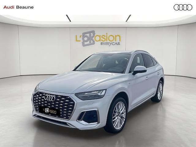 Occasion Audi Q5 Sportback S-Line 265 ch (194 kW) 2022 Blanc glacier métallisé SUV