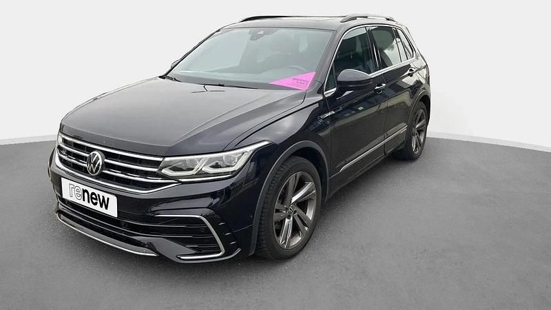 Noir Occasion 2021 VW Tiguan R-line SUV | 25 990 € (Prix juste) - Image 1/4