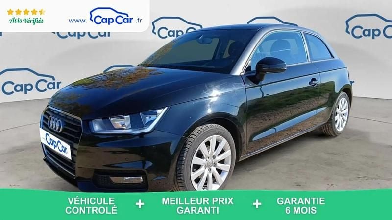 Noir Utilisé 2015 Audi A1 Ambition Citadine | 9 590 € (Prix juste) - Image 1/4