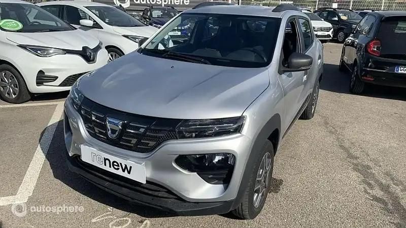 Gris Utilisé 2022 Dacia Spring Comfort Plus Citadine | 10 499 € (Prix juste) - Image 1/4