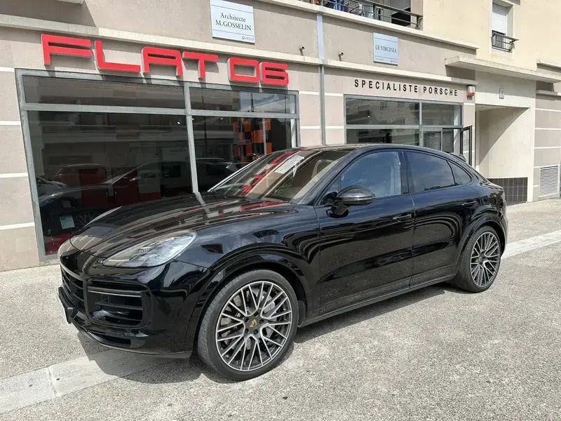 Noir Utilisé 2019 Porsche Cayenne Turbo SUV | 89 990 € (Prix cher) - Image 1/4