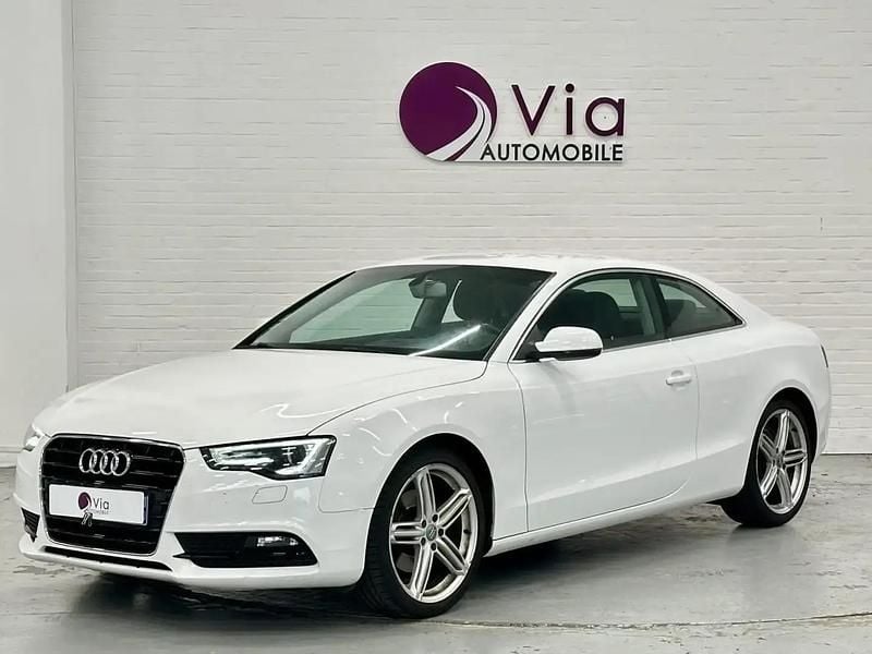 Blanc Utilisé 2013 Audi A5 Design Coupé | 15 490 € (Prix juste) - Image 1/4
