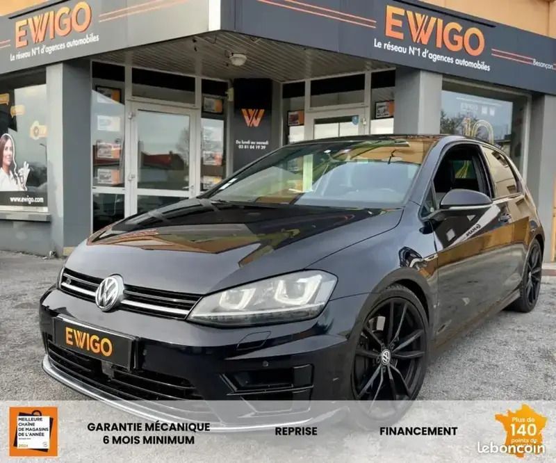 Noir Utilisé 2014 VW Golf VII R Berline | 22 490 € (Prix juste) - Image 1/4