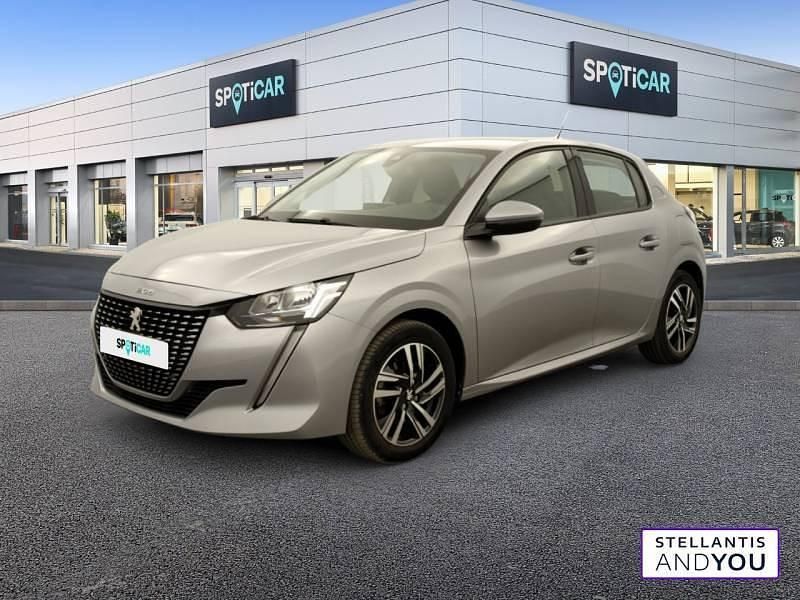Bleu Utilisé 2020 Peugeot 208 Allure Citadine | 14 490 € (Prix juste) - Image 1/2