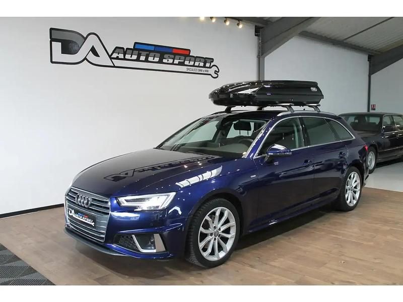 Bleu Utilisé 2019 Audi A4 S-Line Break | 27 990 € (Prix juste) - Image 1/4