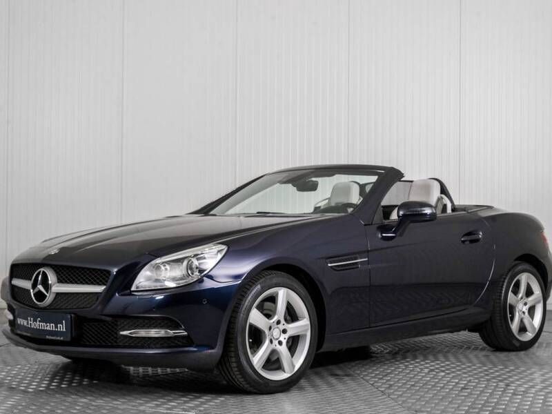Bleu Utilisé 2012 Mercedes SLK250 Cabriolet | 22 900 € - Image 1/4