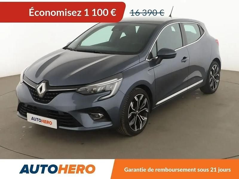 Gris Utilisé 2021 Renault Clio V Intens Citadine | 15 290 € (Bon prix) - Image 1/2