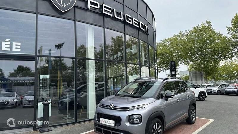Gris Utilisé 2021 Citroën C3 Aircross Shine SUV | 16 990 € (Prix juste) - Image 1/4