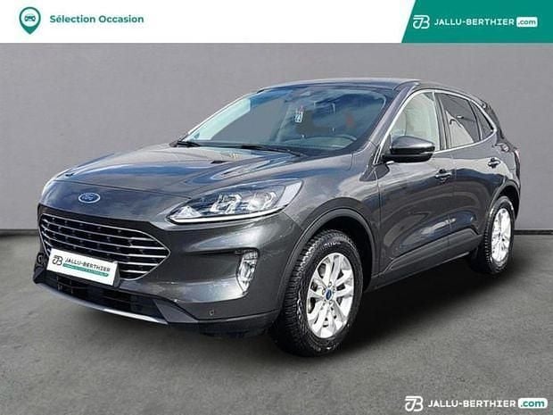 Gris Utilisé 2021 Ford Kuga Viva SUV | 21 789 € (Bon prix) - Image 1/4